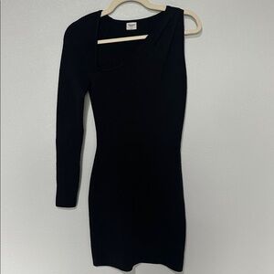 Abercrombie & Fitch Black thick dress small